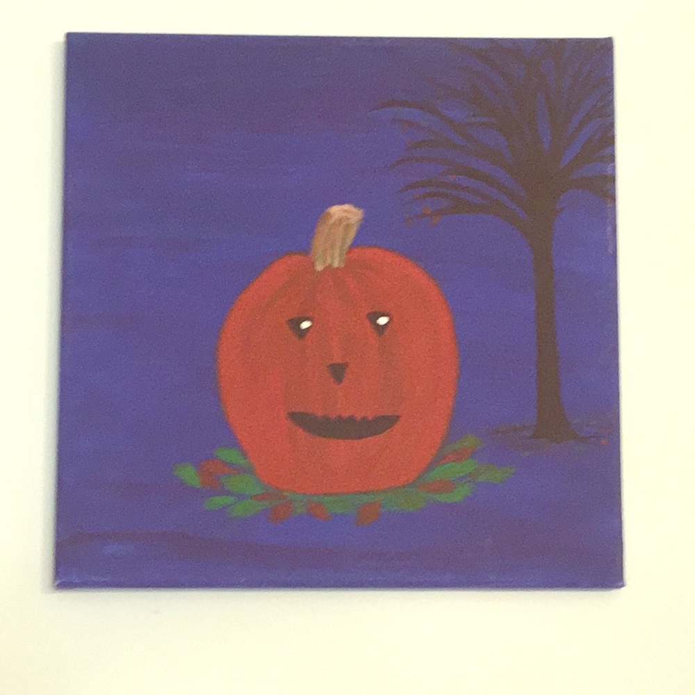 Canvas painting- Halloween 🎃 decoration
